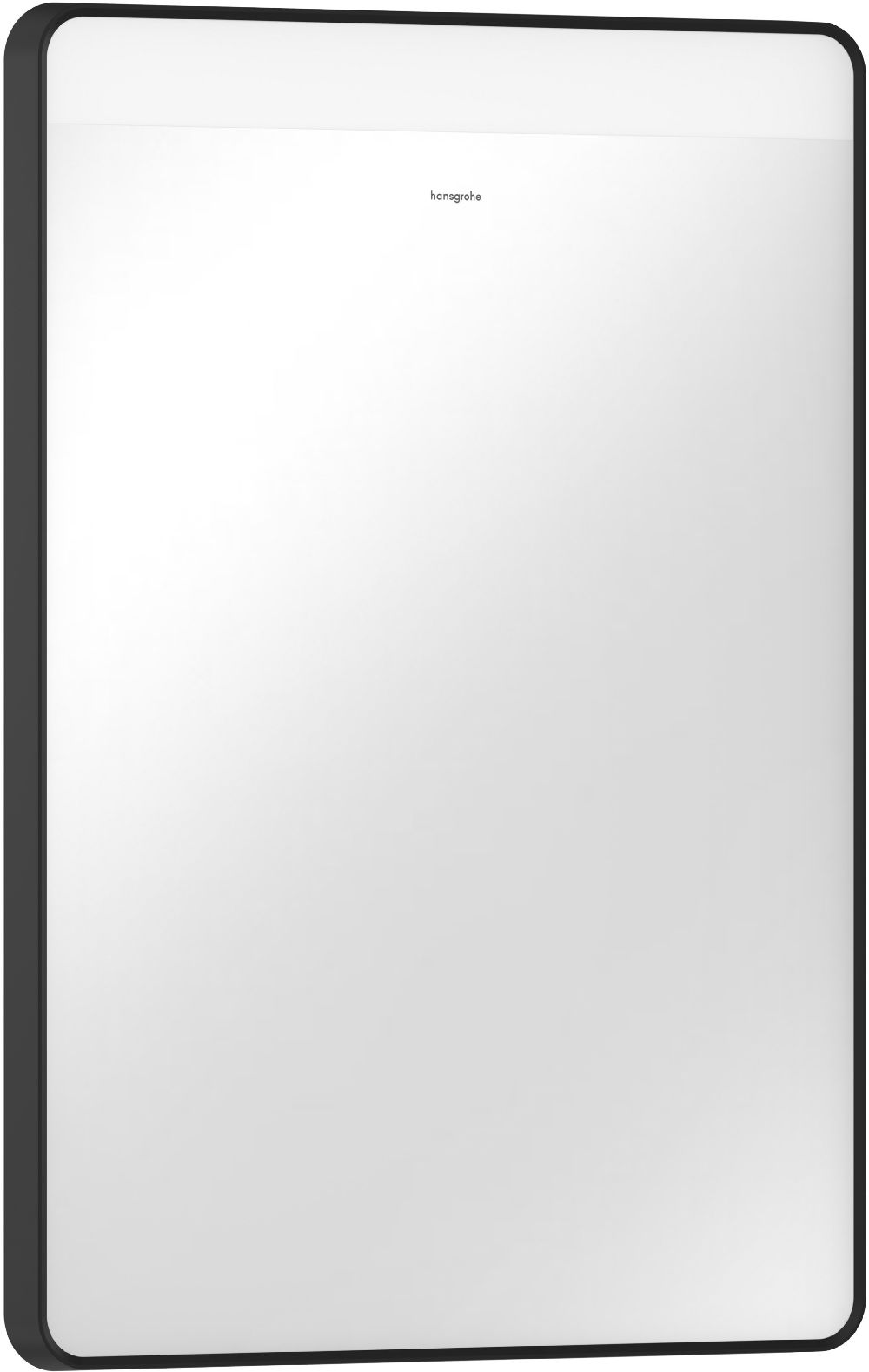 Hansgrohe Xarita Lite Q spiegel 50x70 cm rechthoekig met verlichting zwart 54956670