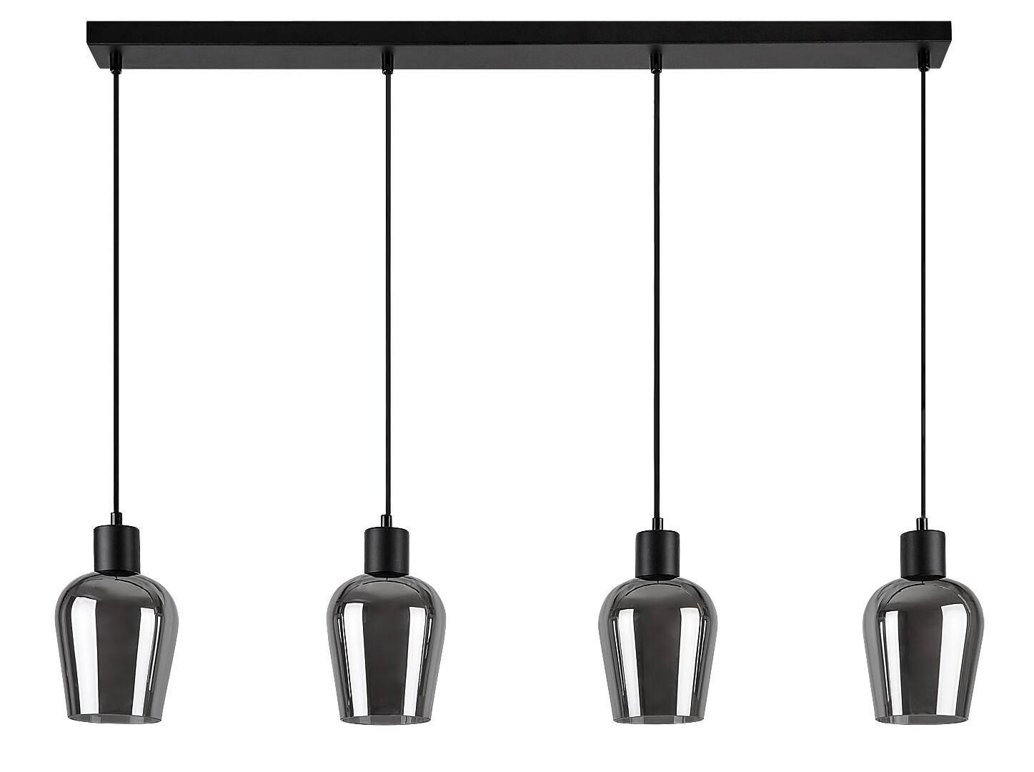 Rabalux Florian hanglamp 4x40 W zwart 72271