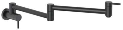 Blue Water Imax keukenafsluiter wand zwart 5901730616941