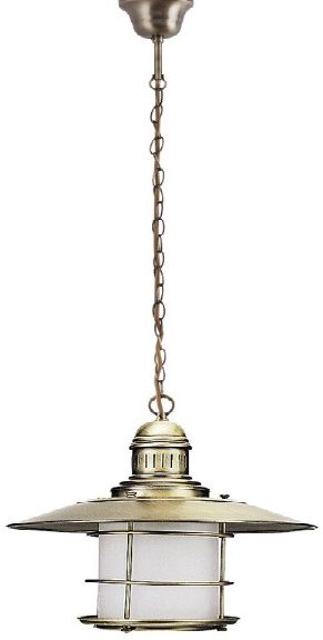 Rabalux Sudan hanglamp 1x60 W wit-bruin 7993