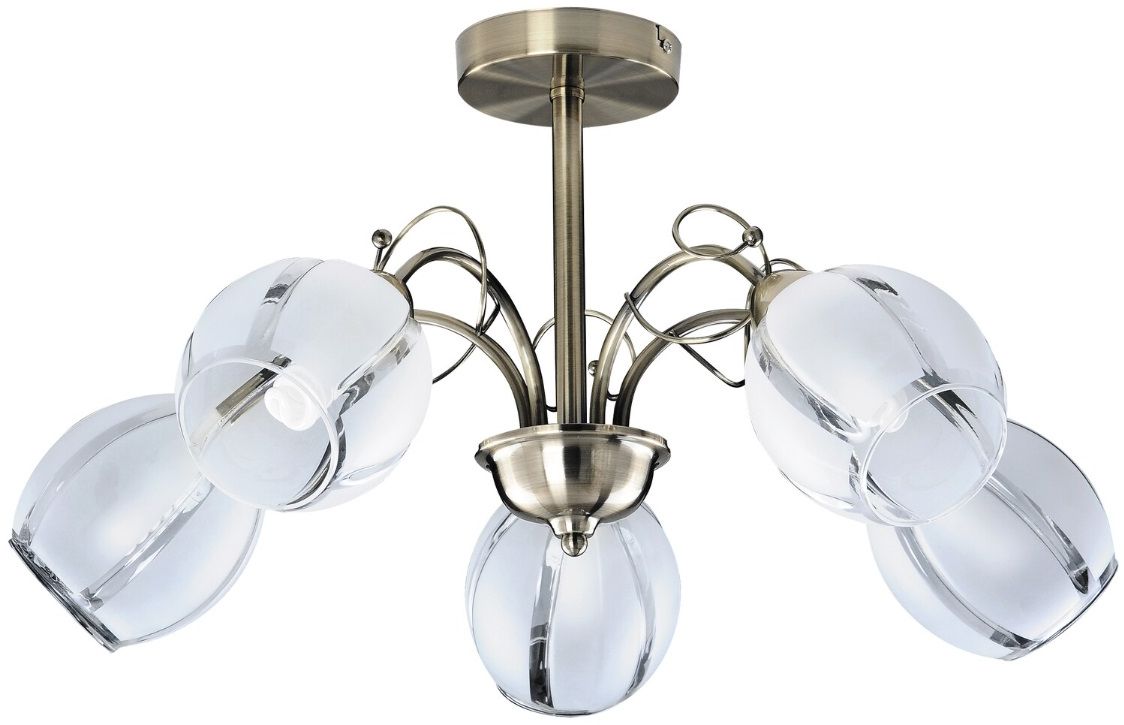 Rabalux Joel plafondlamp 5x60 W bruin 2271