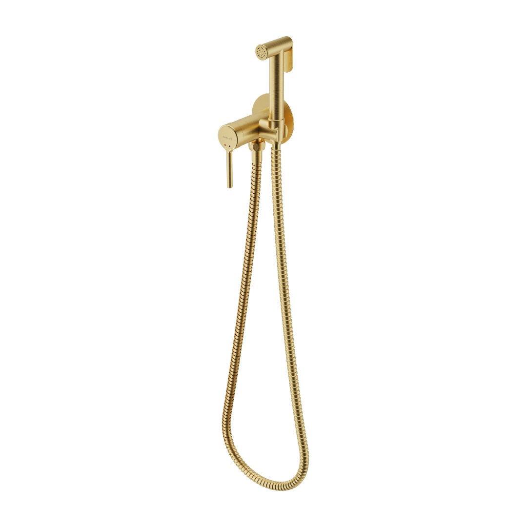Excellent Pi bidetkraan met doucheset inbouw gouden AREX.1204GB