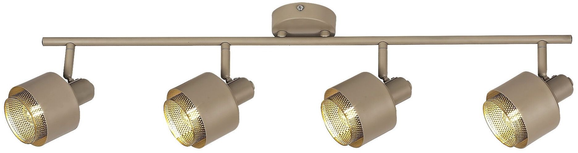 Rabalux Fedora plafondlamp 4x40 W gouden-bruin 3550