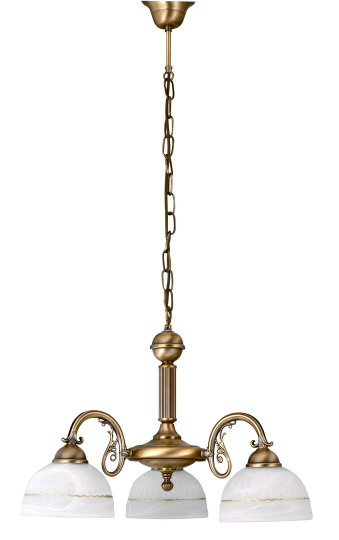Rabalux Flossi hanglamp 3x40 W wit-bruin 8813