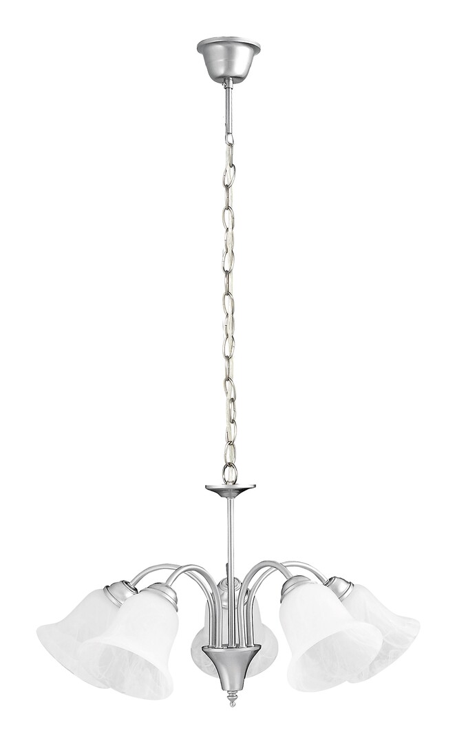 Rabalux Francesca hanglamp 5x40 W wit-bruin 7365