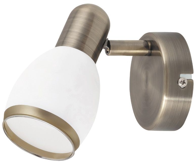 Rabalux Elite wandlamp 1x40 W wit-bruin 5970