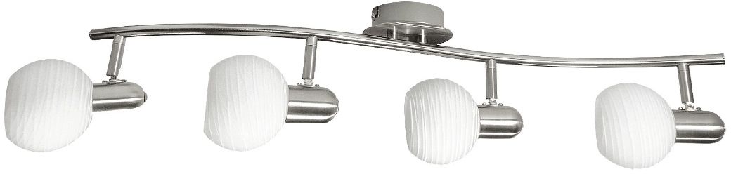 Rabalux Aurel plafondlamp 4x40 W wit-chroom-satijn 6344