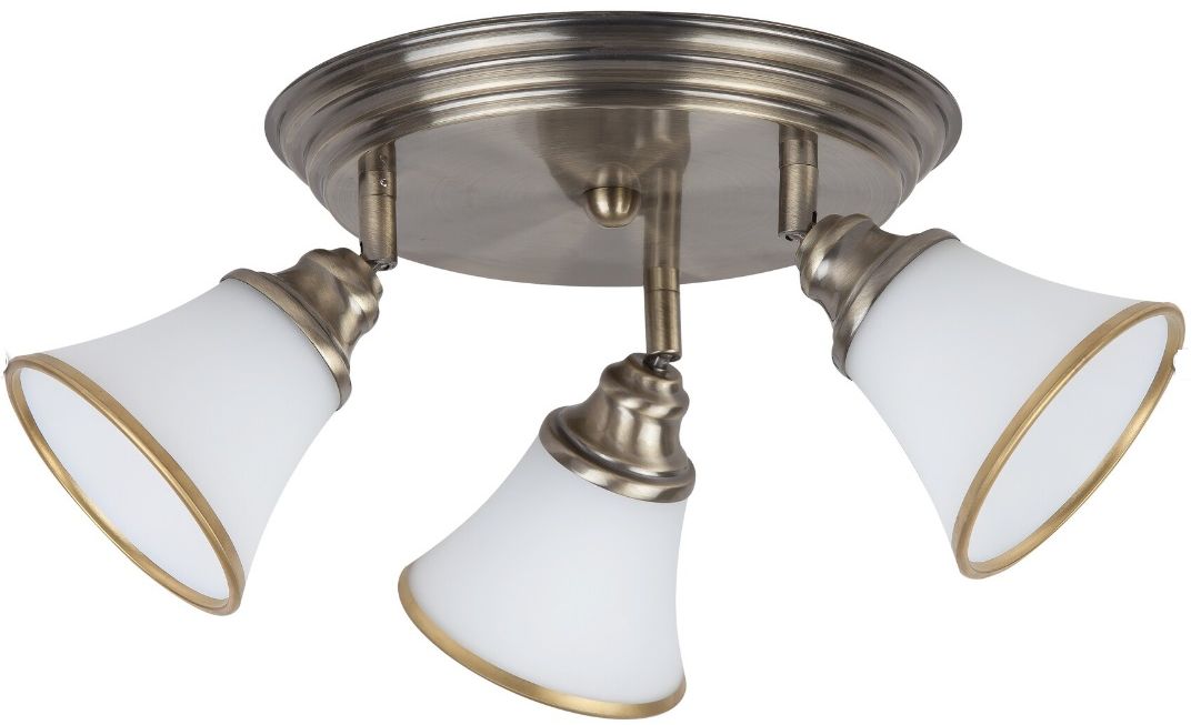 Rabalux Grando plafondlamp 3x40 W wit-bruin 6548