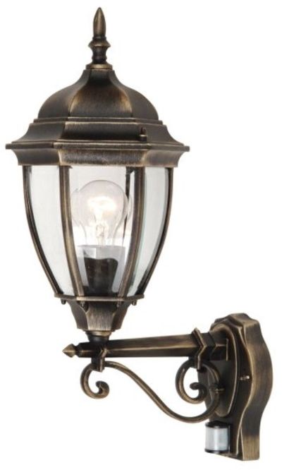 Rabalux Toronto buitenwandlamp 1x60 W doorzichtig-gouden 8380