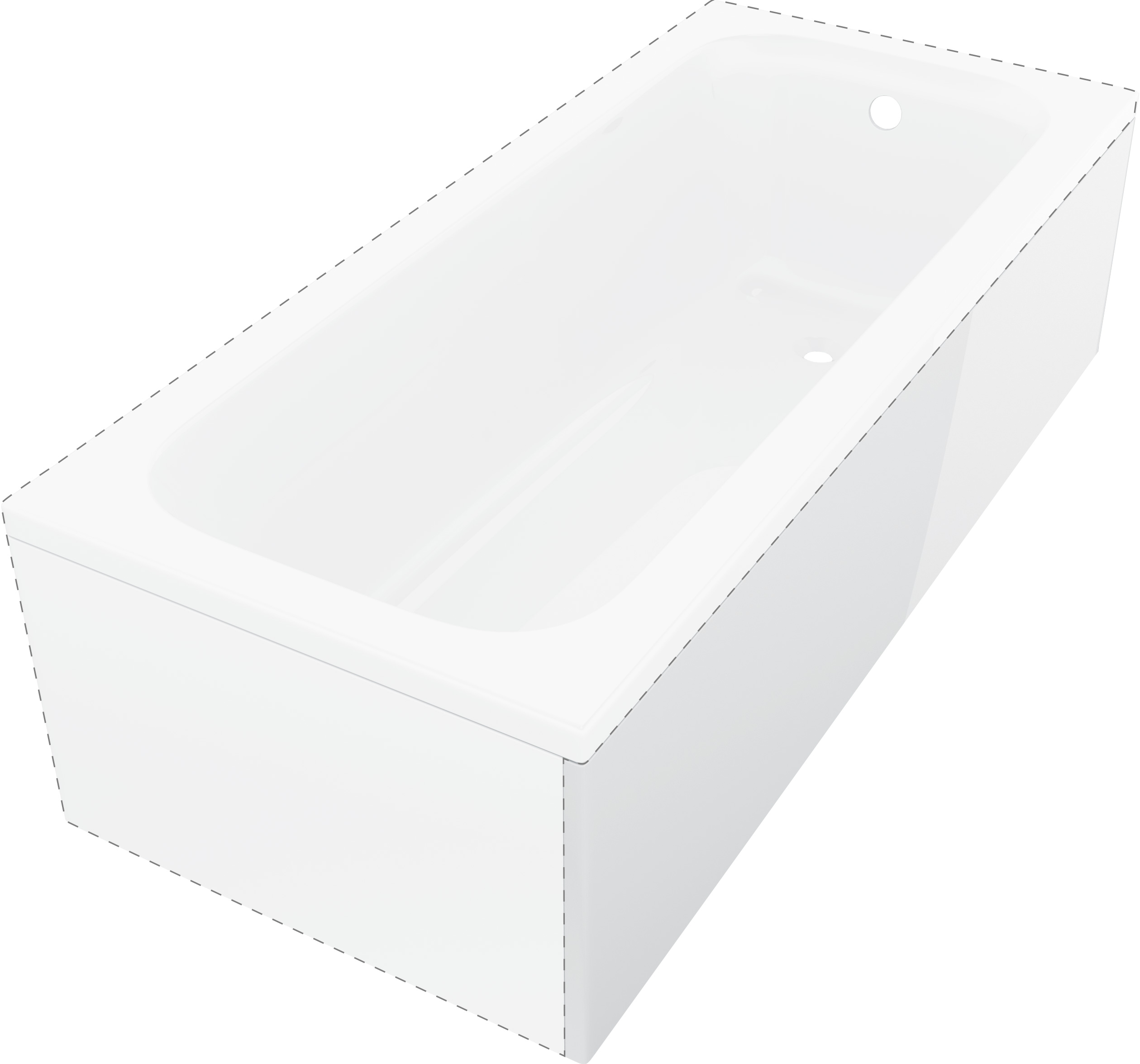 Deante Prizma badkuipbehuizing KTJD017O