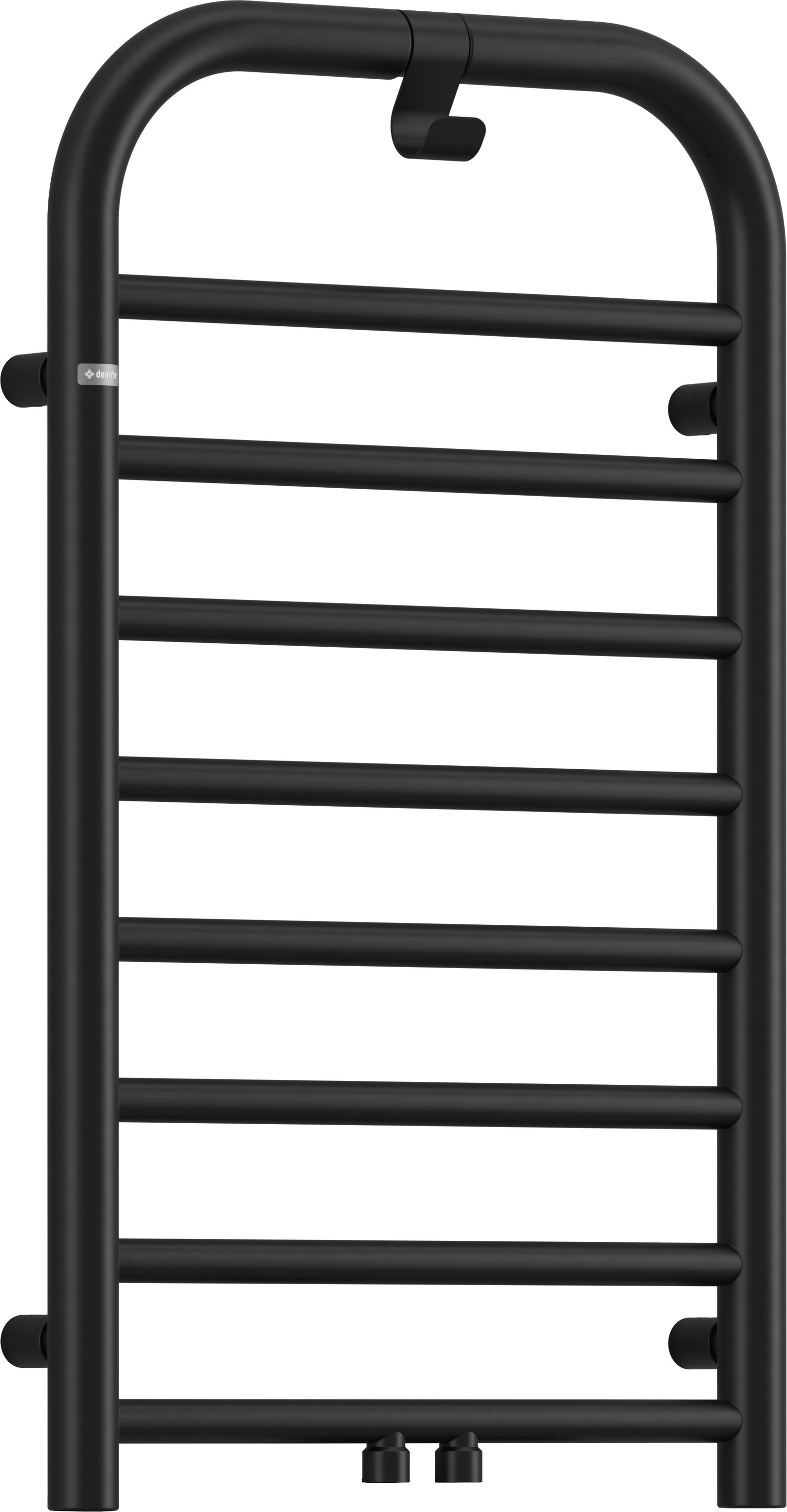 Deante Silia badkamerverwarming ladder 85x50 cm zwart AGI_NG31
