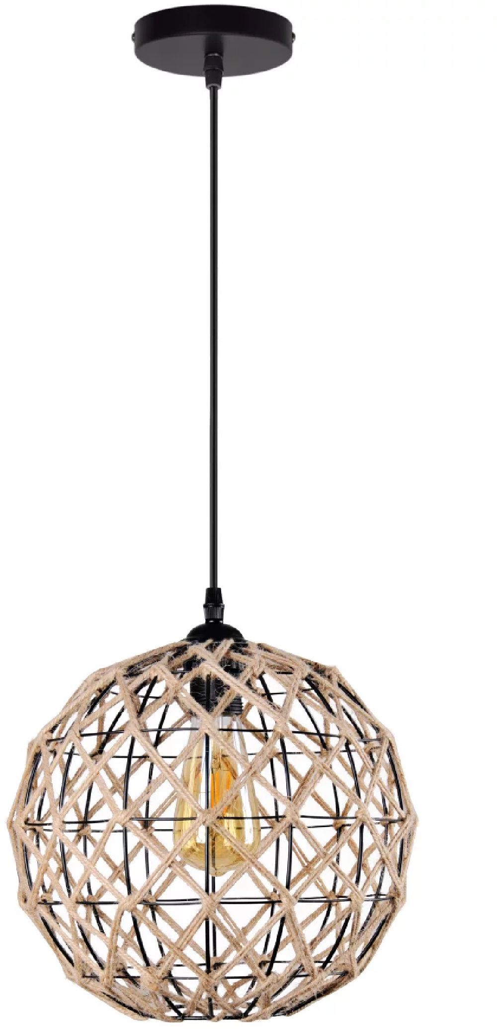 Goldlux Umea hanglamp 1x20 W beige 316523