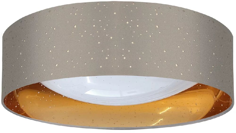 Goldlux Tuluza plafond 1x24 W grijs 323231