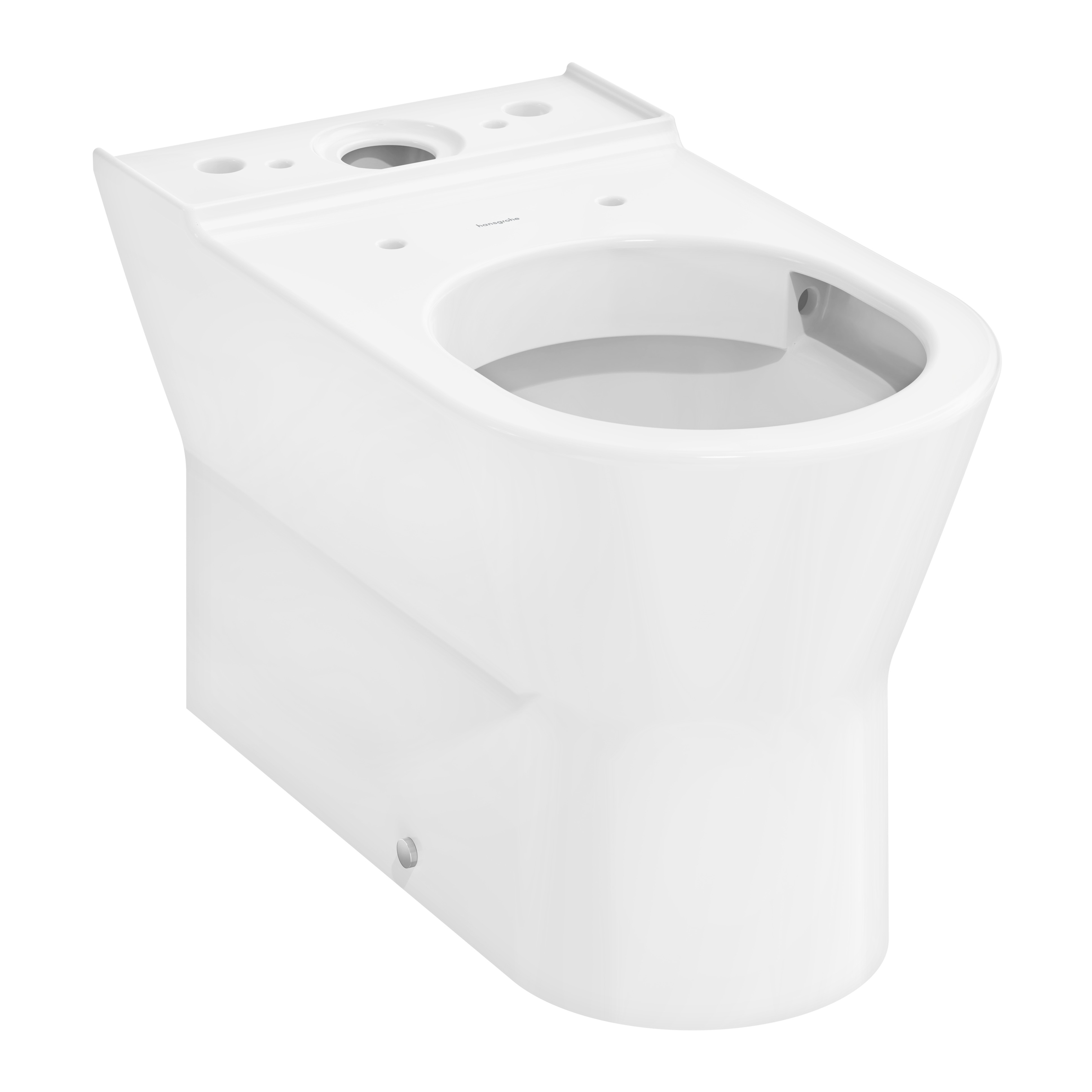 Hansgrohe EluPura Original S toiletpot staand zonder kraag wit glans 60137450