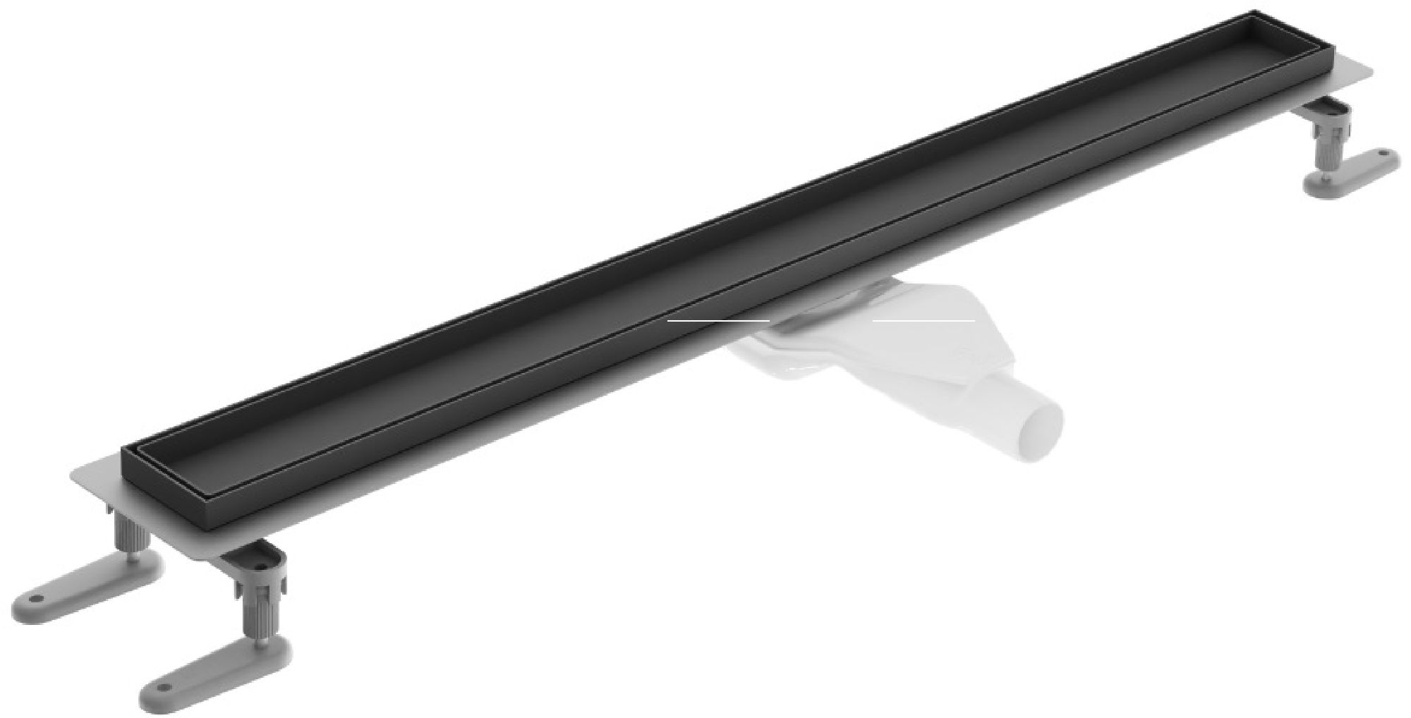 Excellent Stilio lineaire afvoer 70 cm INEX.1515.700.P.BL