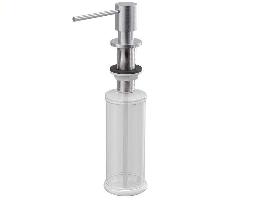 Quadron Lori vloeistofdispenser 500 ml staal MFT001-BS