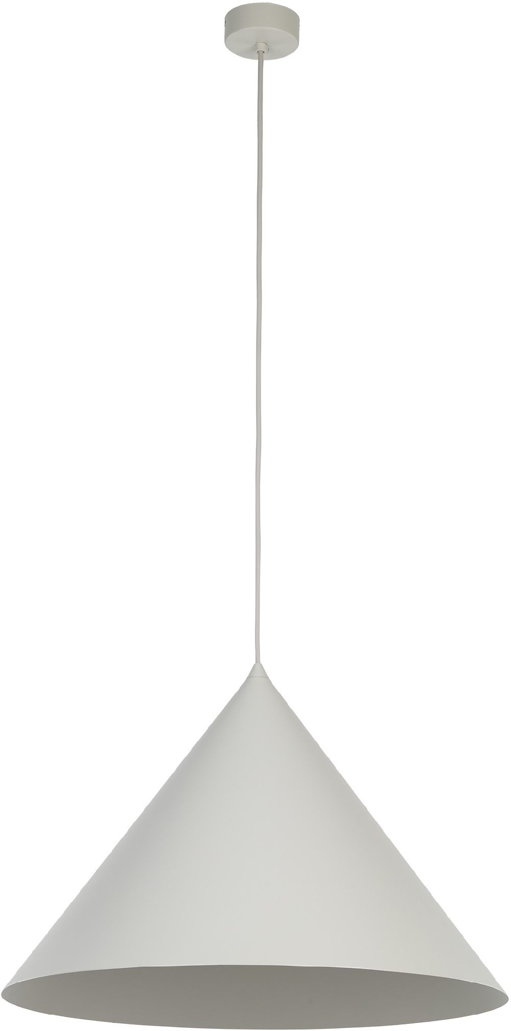 TK Lighting Cono hanglamp 1x15 W beige 10061