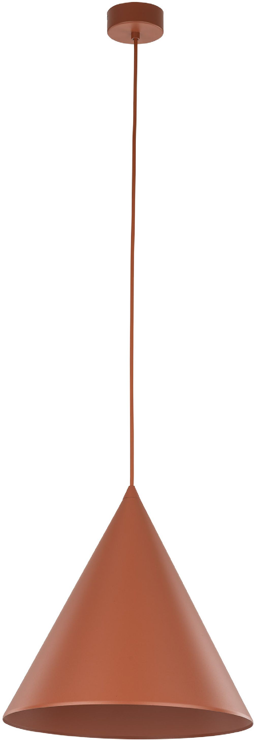 TK Lighting Cono hanglamp 1x15 W bruin 10076