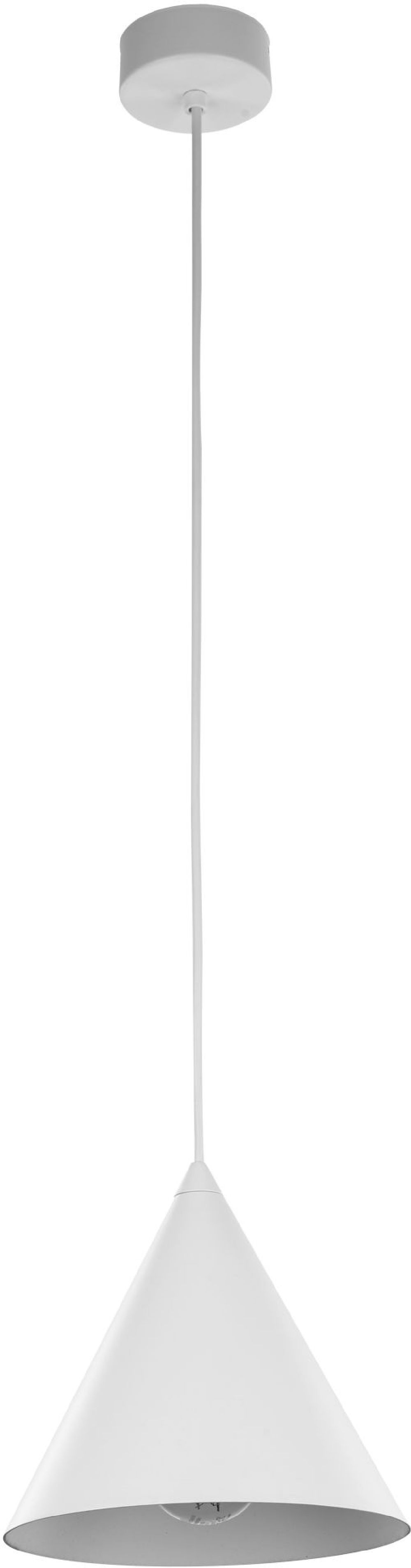 TK Lighting Cono hanglamp 1x15 W wit 10007