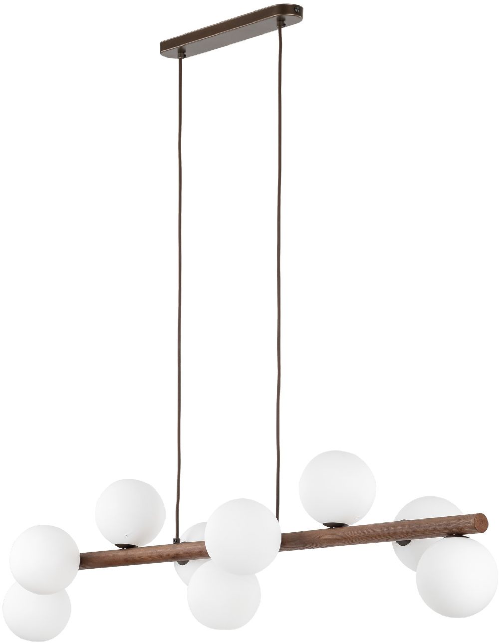 TK Lighting Estera hanglamp x8 W hout 10273