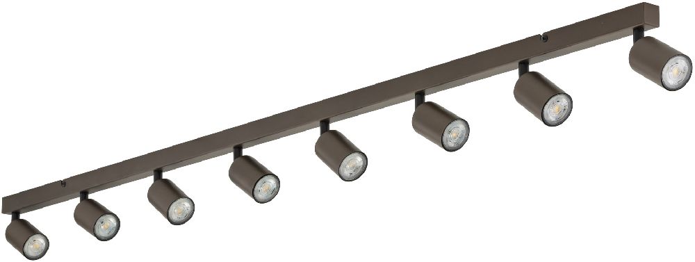 TK Lighting Top plafondlamp x10 W bruin 6184