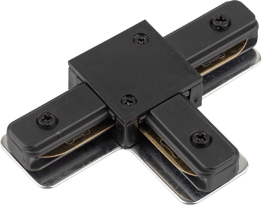 TK Lighting Tracer railaansluitstuk x W zwart 3519