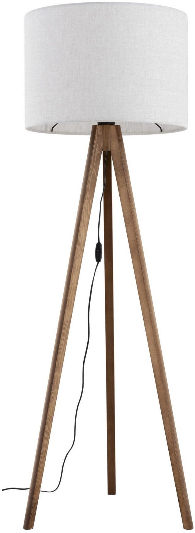 TK Lighting Grand staanlamp 1x15 W hout 16004