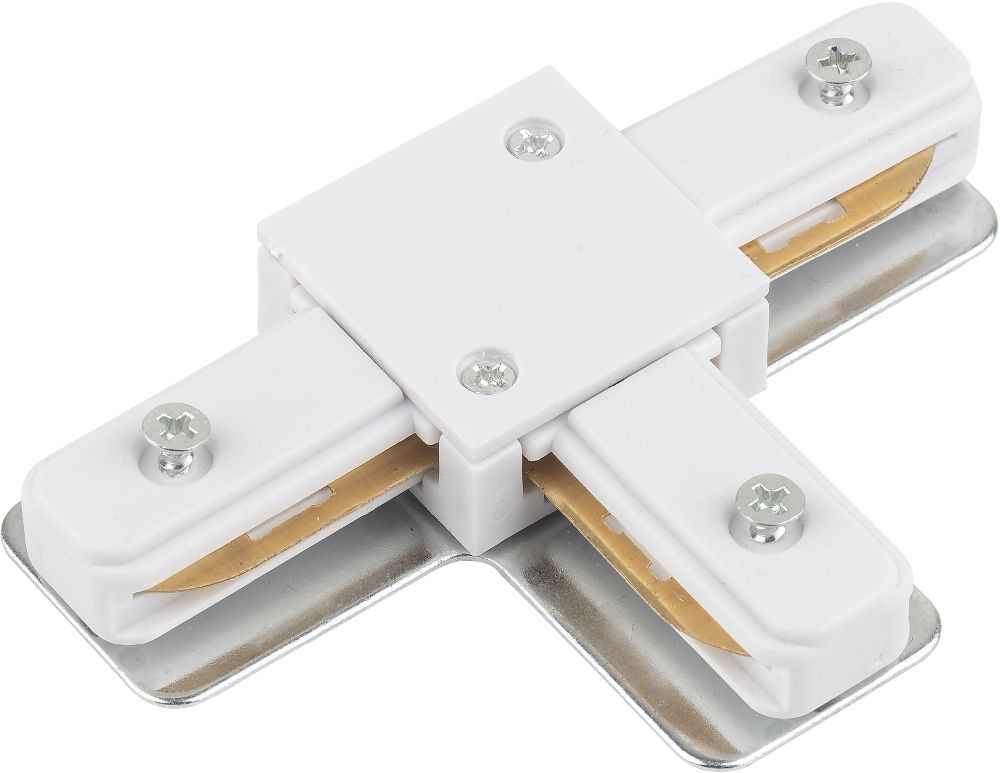 TK Lighting Tracer railaansluitstuk x W wit 3518