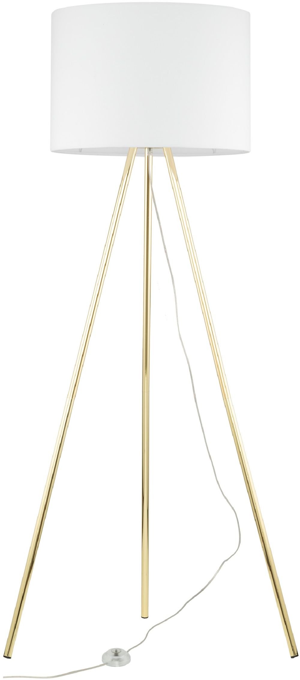 TK Lighting Umberto staanlamp 1x15 W wit 6637