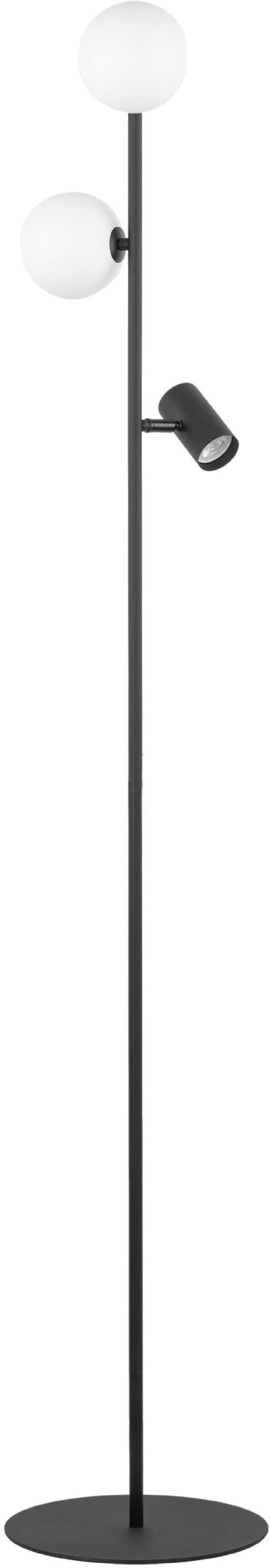 TK Lighting Vox staanlamp 3x10 W zwart 16063