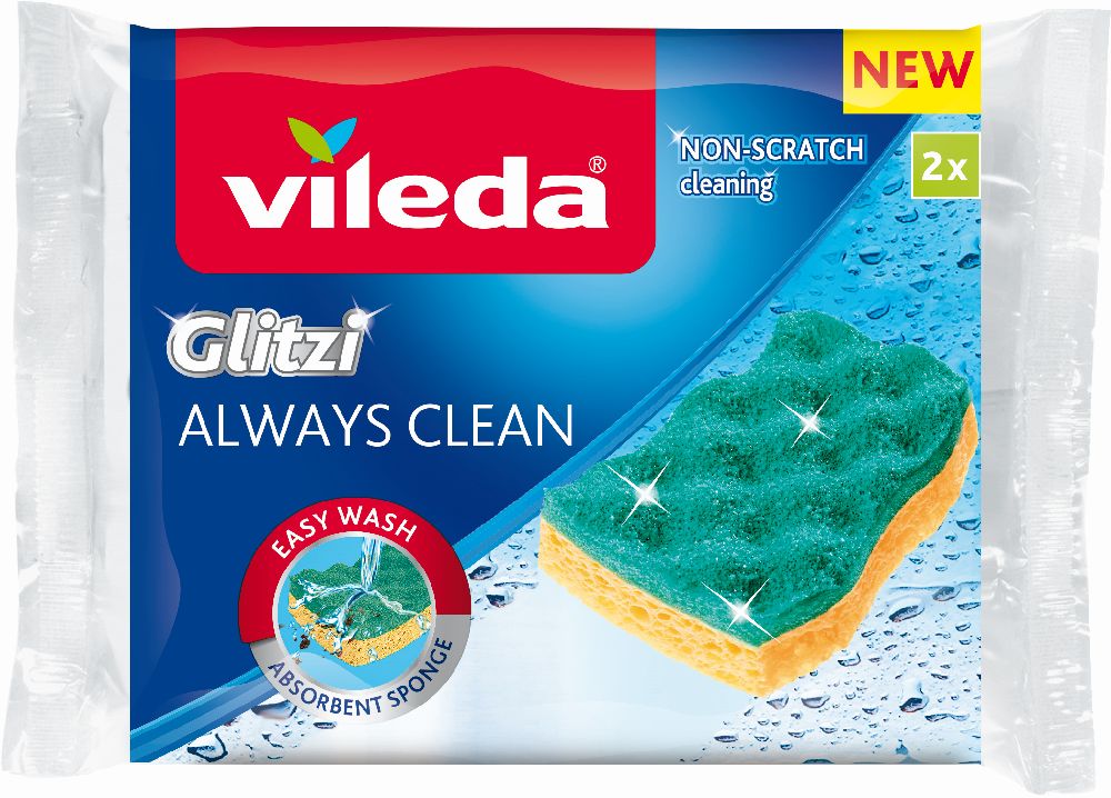 Vileda Glitzi Always Clean afwasspons 168527