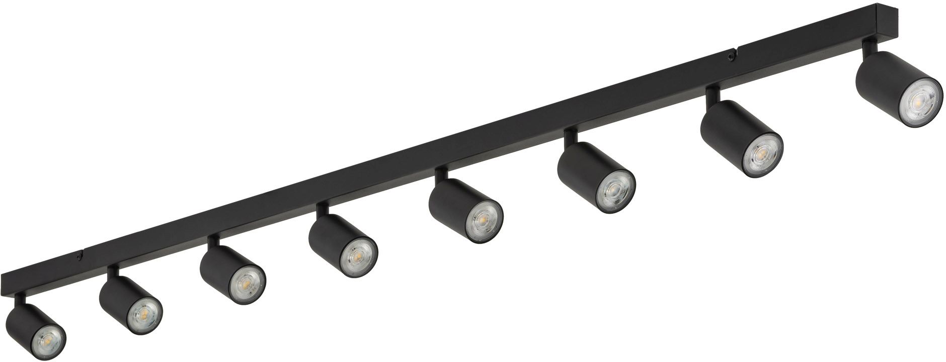TK Lighting Top plafondlamp x10 W zwart 6179