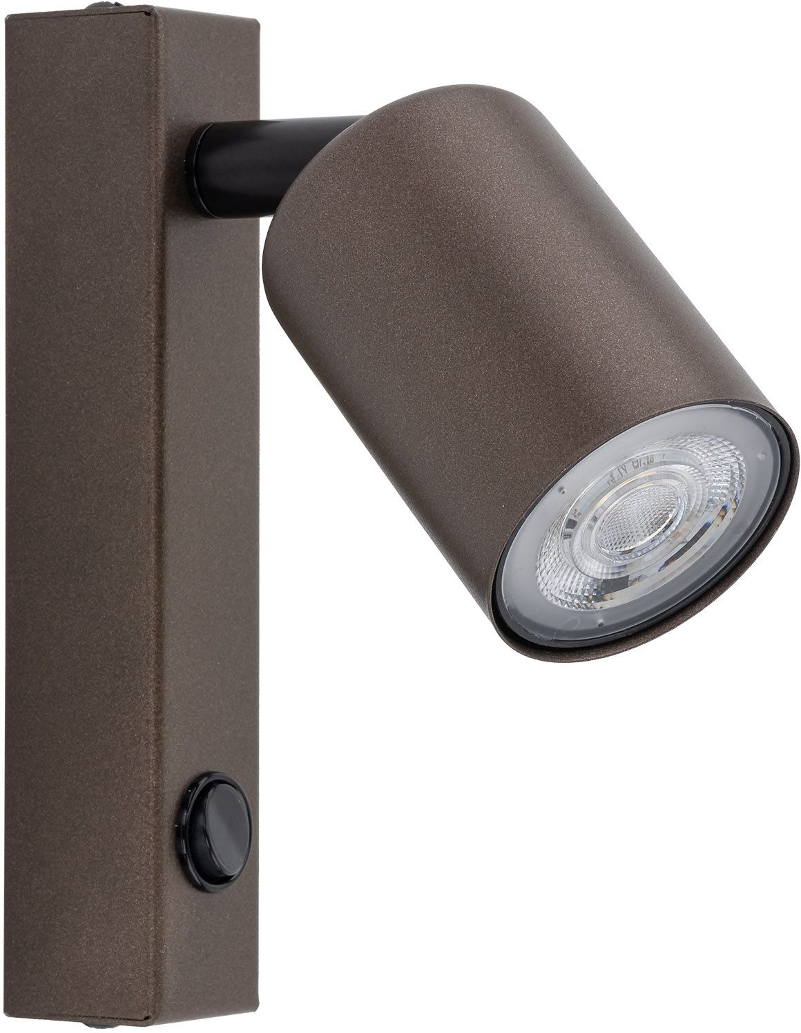 TK Lighting Top wandlamp 1x10 W bruin 4872