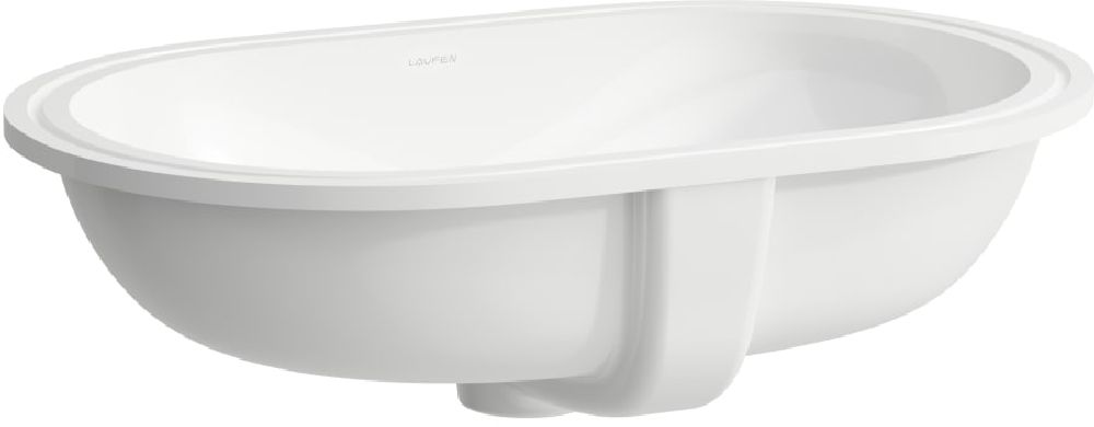 Laufen Savoy wastafel 51x31 cm ovaal onderblad wit glans H8189460001091