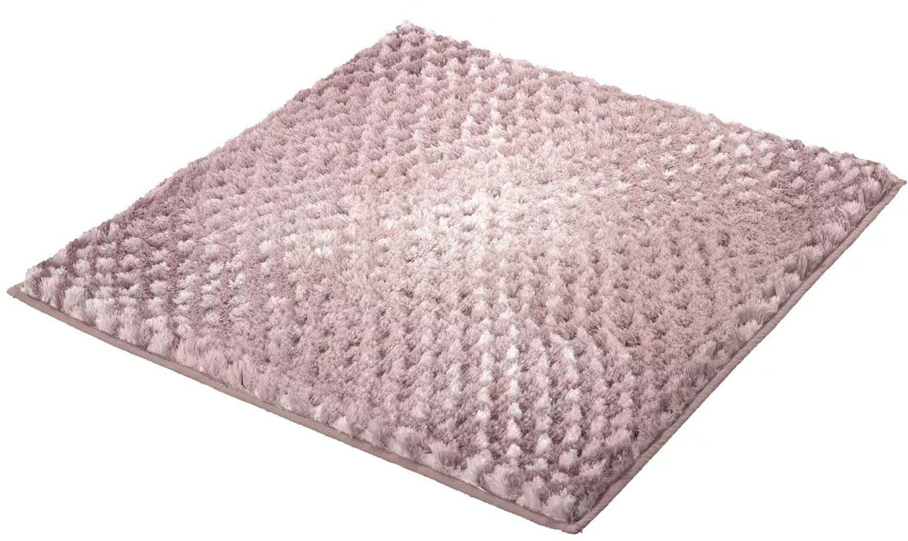 Kleine Wolke Cory badkamermatje 60x60 cm vierkant roze 9121407135