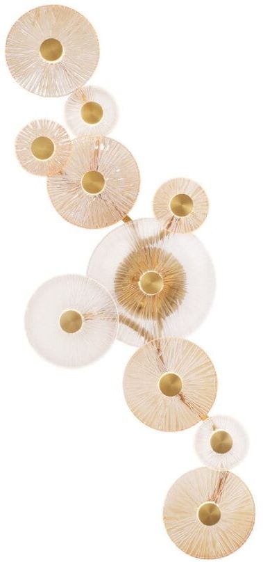 MaxLight Allure wandlamp x4.3 W gouden W0354