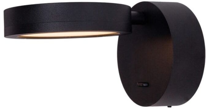 MaxLight Ibiza wandlamp 1x6 W zwart W0350
