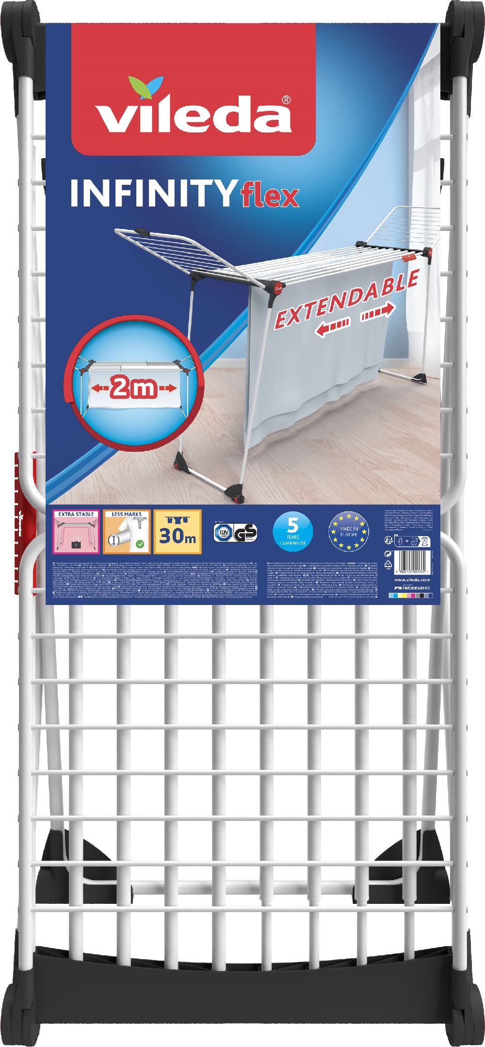 Vileda Infinity Flex wasdroger staand 169959