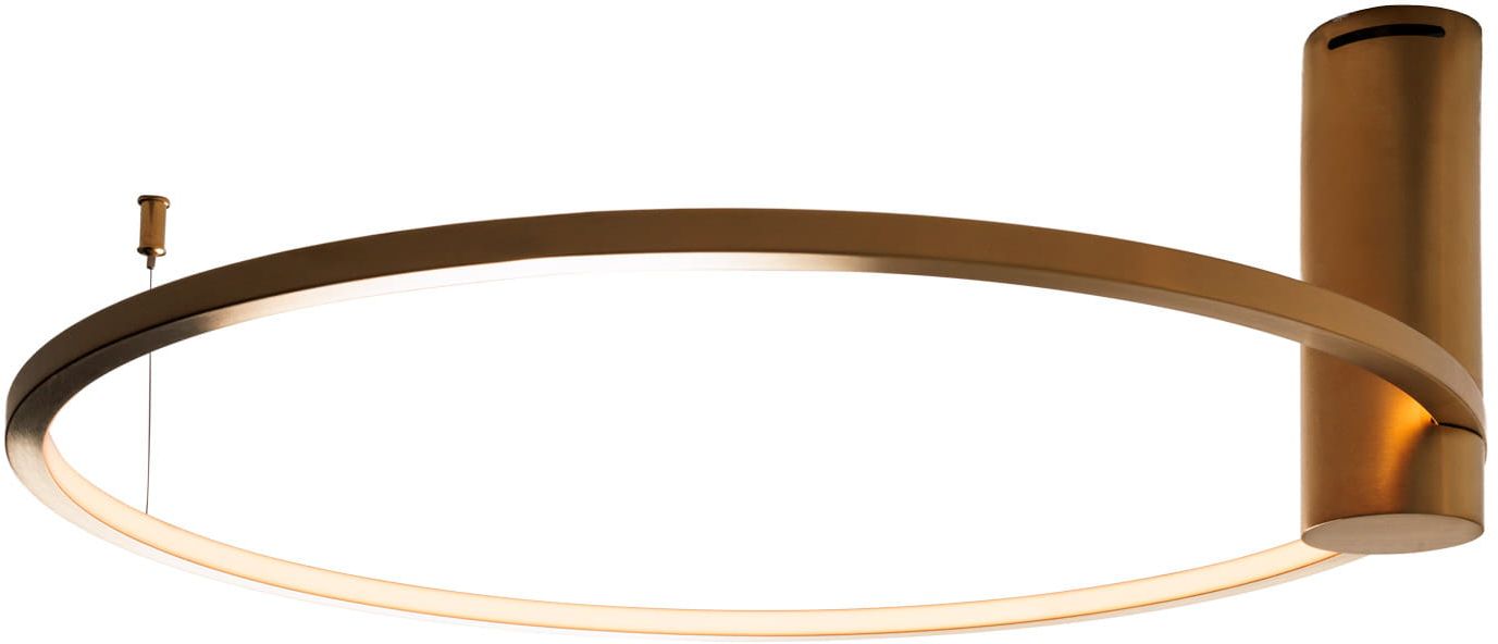 MaxLight Queen plafondlamp 1x15 W gouden C0239