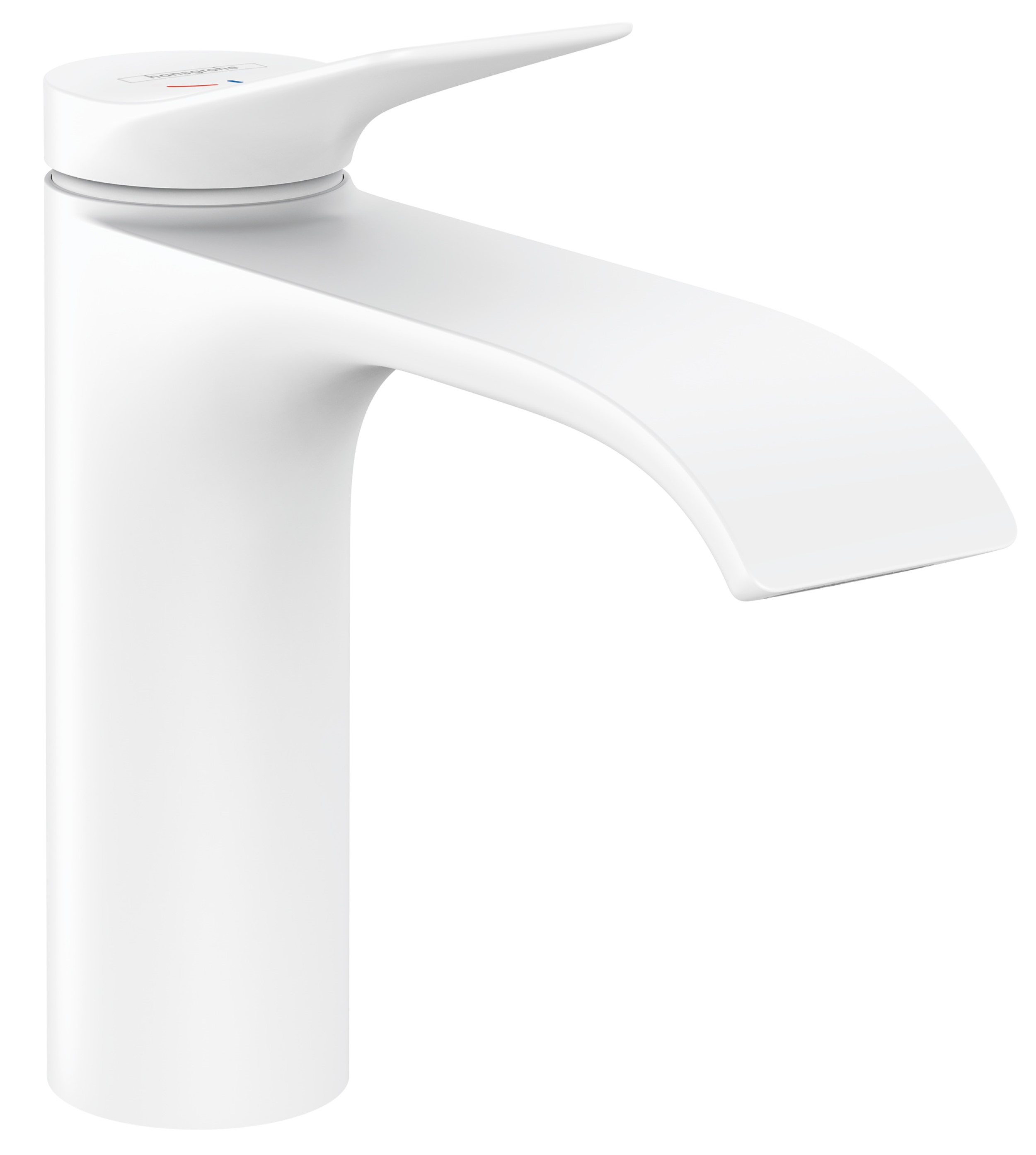 Hansgrohe Vivenis wastafelkraan staand wit 75024700