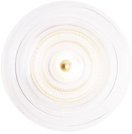 MaxLight Lipari wandlamp 1x6 W doorzichtig-gouden W0358