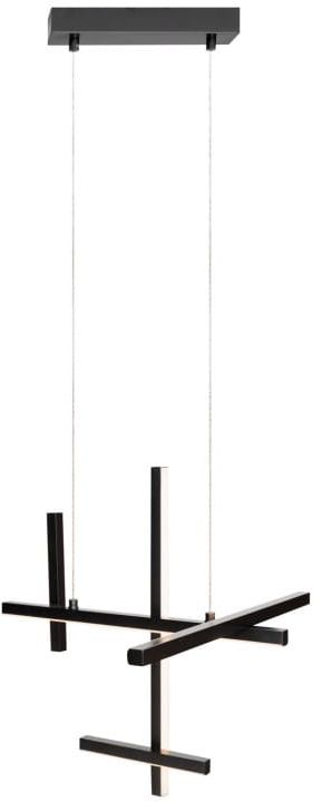 MaxLight Soho hanglamp x25 W zwart P0546