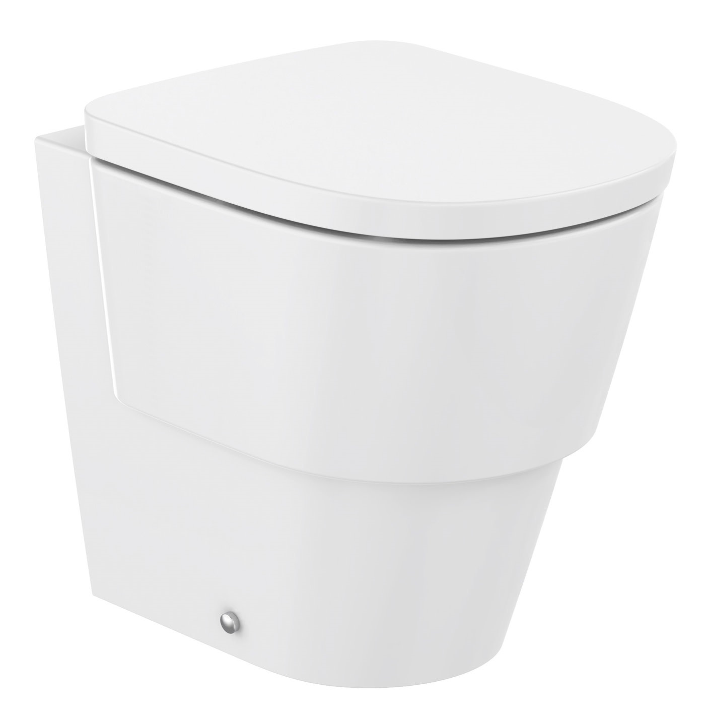 Roca Tura toiletpot staand zonder kraag wit glans A347697S00