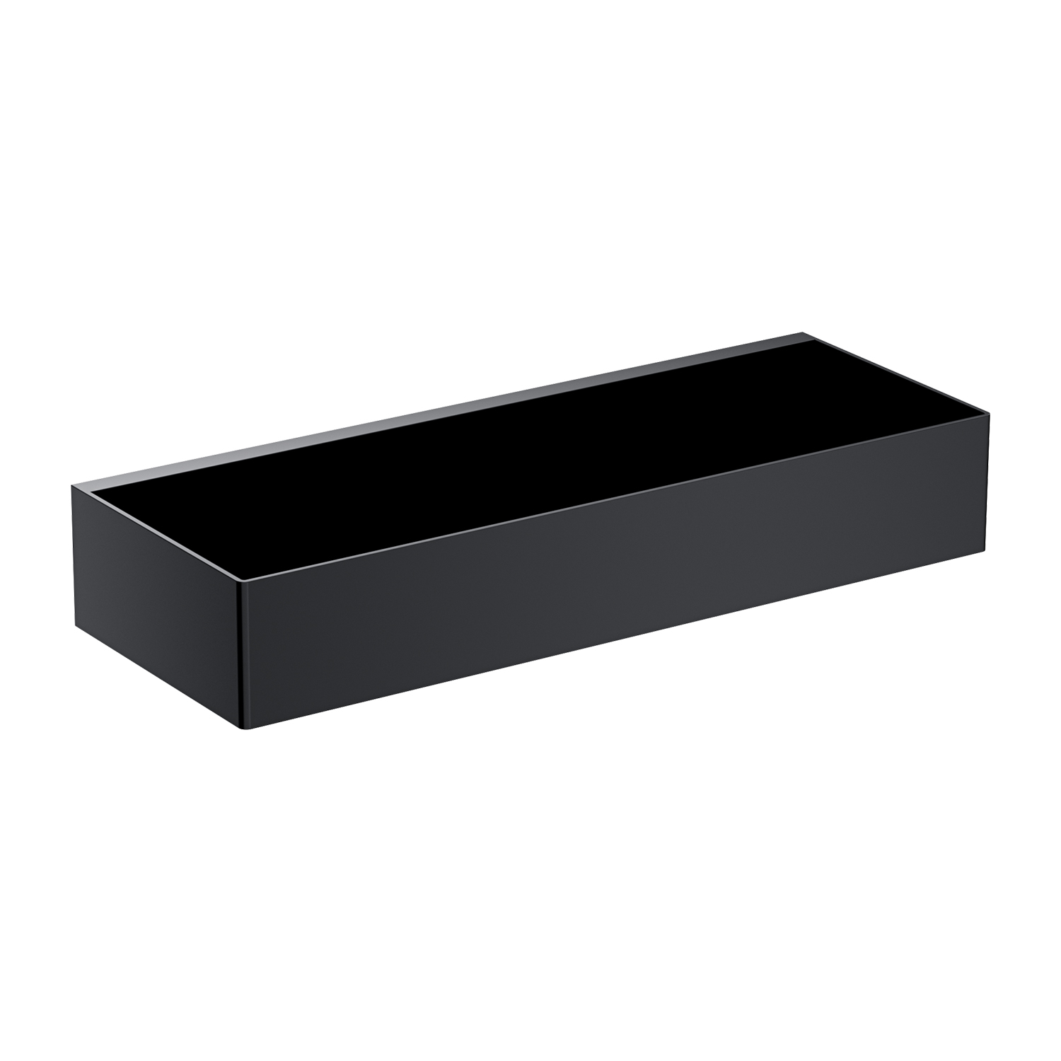 Omnires Uni badkamermandje zwart UN10335BL