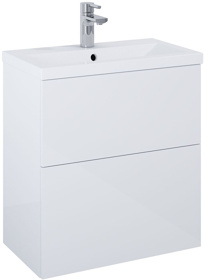 Elita Kido wastafel met kast 60.6 cm wit RE020601118060