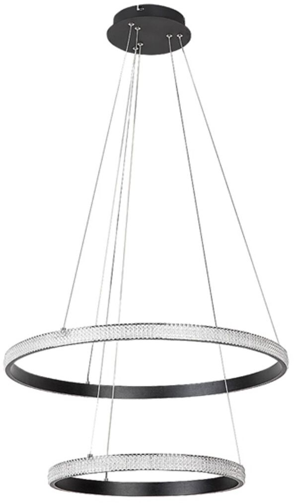 Rabalux Grete hanglamp x60 W wit-zwart 72259
