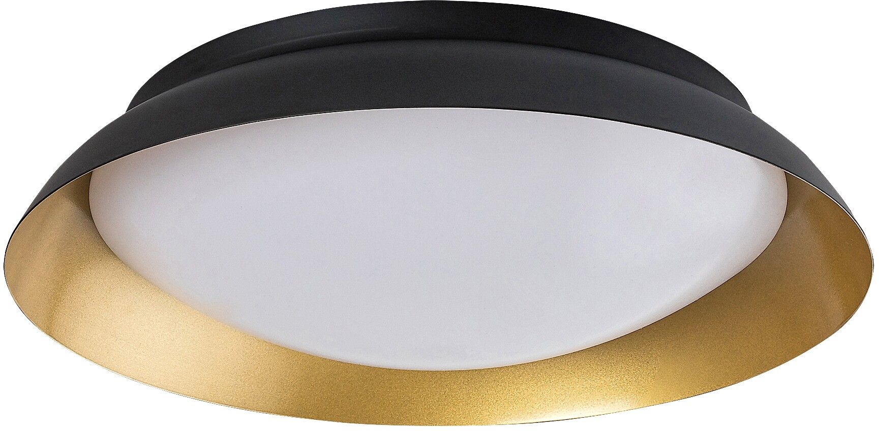 Rabalux Hafsa plafondlamp 1x24 W zwart-gouden 71187