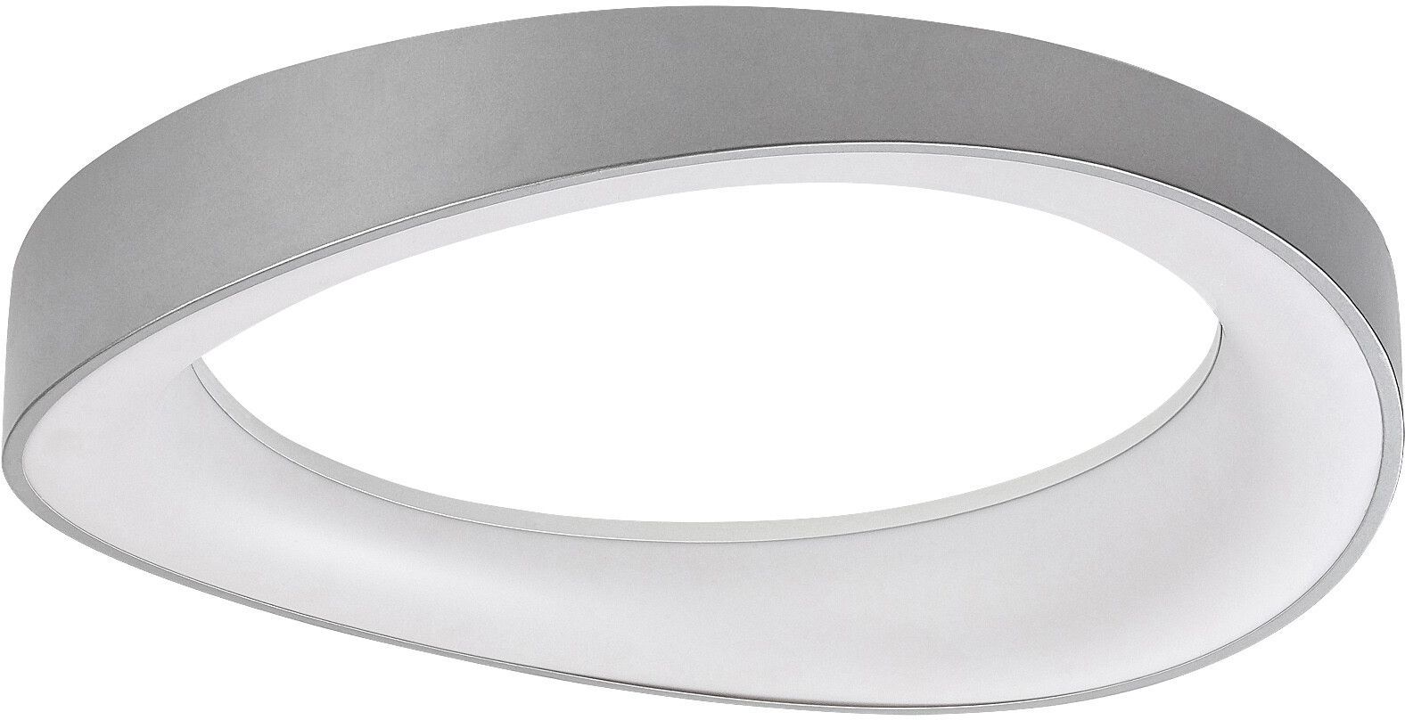 Rabalux Iliana plafondlamp 1x56 W wit-zilveren 71054