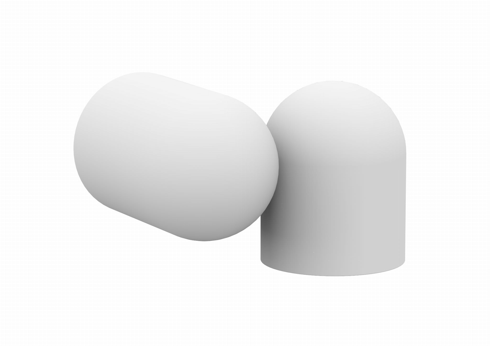 Mantra Ios wandlamp 1x12 W wit 7294