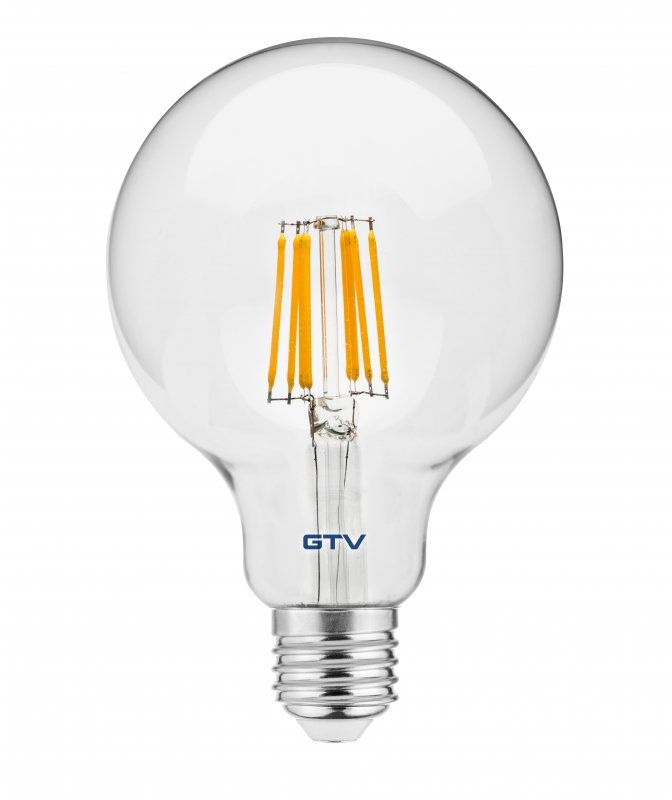 GTV ledlamp 1x8 W 3000 K E27 LD-G95FLE8-30